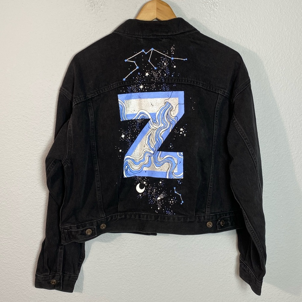 NWT Levi's Women's Hand Painted Trucker Jacket